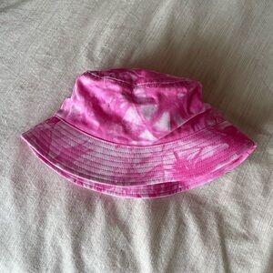 Pink Tie-Dye Bucket Hat